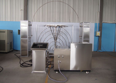 Spritzen-Wasserprobe-Kammer IPX3 IPX4/Laborversuch-Ausrüstung mit dem Oszillieren