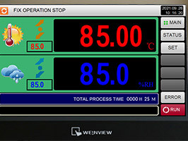 1 ℃/der Minuten-50L kleiner relative Luftfeuchtigkeits-Kammer LCD-Touch Screen