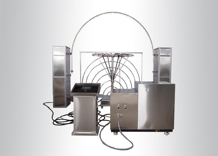 Spritzen-Wasserprobe-Kammer IPX3 IPX4/Laborversuch-Ausrüstung mit dem Oszillieren